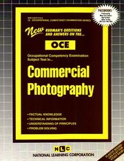 Cover of: Commercial Photography (Occupational Competency Examination Series (Oce).)