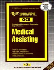 Cover of: Medical Assisting (Occupational Competency Examination Series (Oce).)