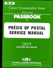Precis of Postal Service Manual by Jack Rudman