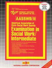 Cover of: Aasswb Examination in Social Work-Intermediate (Aasswb/II)