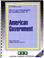 Cover of: American Government