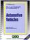 Cover of: Automotive Vehicles