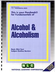 Cover of: Alcohol & Alcoholism