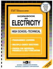 Electricity Workbook (Workbook Series (W).) by Jack Rudman