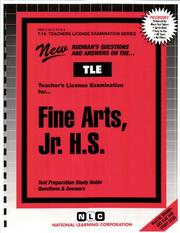 Cover of: Teacher of Fine Arts | 