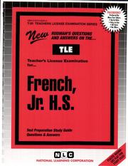 Cover of: French Junior High School (T-20) | Jack Rudman