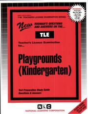 Cover of: Teacher of Playgrounds by Jack Rudman