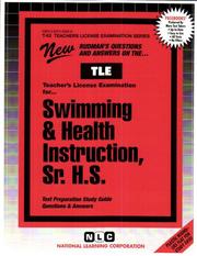 Cover of: Teacher of Swimming and Health Instruction | 