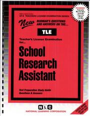 Cover of: School Research Assistant