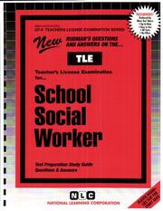 Cover of: School Social Worker