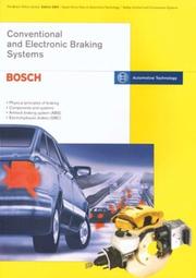 Cover of: Conventional and Electronic Braking Systems: Brake Systems for Passenger Cars : Edition 95/96 by Ross Cox