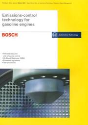 Cover of: Bosch Technical Instruction: Emission Control Technology for Gasoline Engines