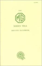 Cover of: The MB (Series Mga) Driver's Handbook (MG)