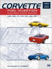 Cover of: Corvette Fuel Injection & Electronic Engine Control: 1982 through 2001