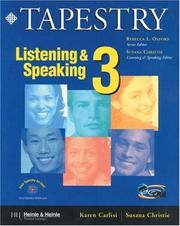 Cover of: Listening & speaking 3 by Karen Carlisi
