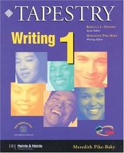 Cover of: Tapestry writing 1
