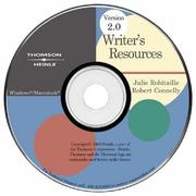 Front cover of Writer's Resources CD-ROM 2.0 iLrn Version by Julie Robitaille