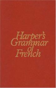 Cover of: Harper's Grammar of French
