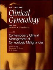 Cover of: Contemporary clinical management of gynecologic malignancies