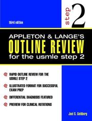 Cover of: Appleton & Lange's Outline Review for the USMLE Step 2