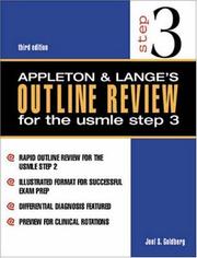 Cover of: Appleton & Lange's Outline Review USMLE Step 3