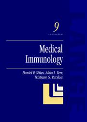 Medical immunology by Daniel P. Stites, Tristram G. Parslow