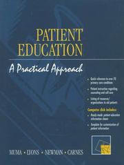 Patient education by Richard D. Muma