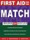 Cover of: First Aid for the Match