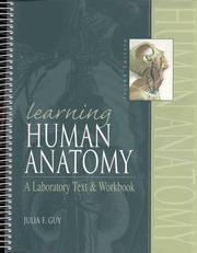 Cover of: Learning Human Anatomy by Julia F. Guy