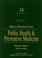 Cover of: Maxey-Rosenau-Last Public Health & Preventive Medicine