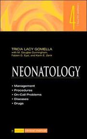Cover of: Neonatology by Tricia Lacy Gomella