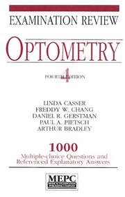 Cover of: MEPC: Optometry: Examination Review