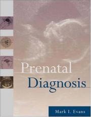 Cover of: Prenatal diagnosis