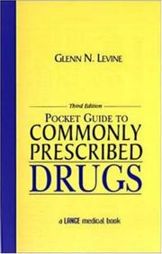 Cover of: Pocket Guide to Commonly Prescribed Drugs (Pocket Guide to Commonly Prescribed Drugs ( Levene ))