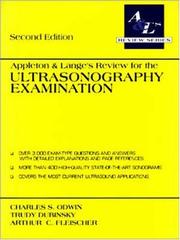 Cover of: Appleton & Lange's review for the ultrasonography examination
