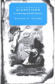 Cover of: Accidental migrations by Jacobs, Edward H.