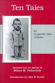 Ten tales by Leopoldo Alas