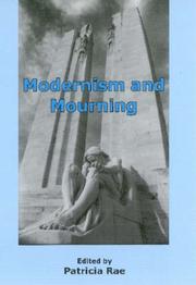 Cover of: Modernism And Mourning