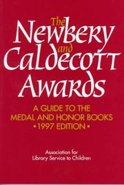 Cover of: The Newbery and Caldecott Awards 1997 by Association for Library Service to Children.