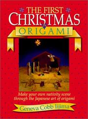 Cover of: The first Christmas in origami