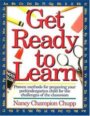 Cover of: Get ready to learn