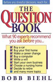 Cover of: The question book