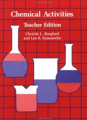 Front cover of Chemical activities by Unknown
