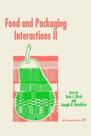 Cover of: Food and packaging interactions II