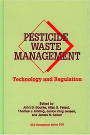 Cover of: Pesticide Waste Management by 