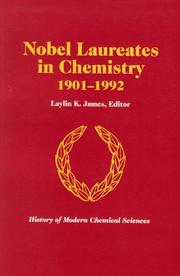 Cover of: Nobel Laureates in Chemistry, 1901-1992