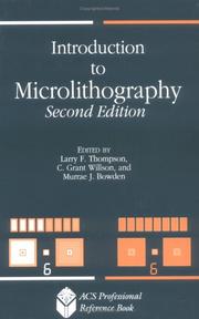 Cover of: Introduction to microlithography