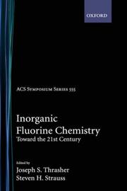 Cover of: Inorganic Fluorine Chemistry by 