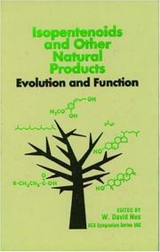 Isopentenoids and other natural products by W. David Nes