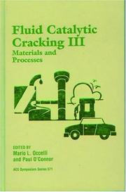 Cover of: Fluid Catalytic Cracking III by 